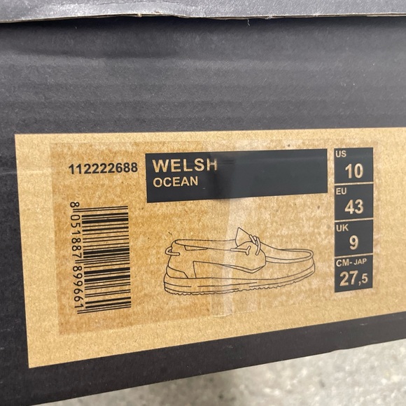 Gently Worn EUC Hey Dude Casual Welsh Ocean stylish comfortable shoes size 10 - Picture 16 of 16